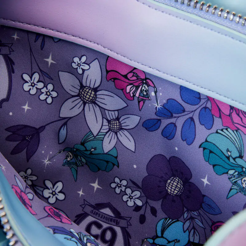 Loungefly Disney Sleeping Beauty 65th Anniversary ramenná taška produktová fotografia