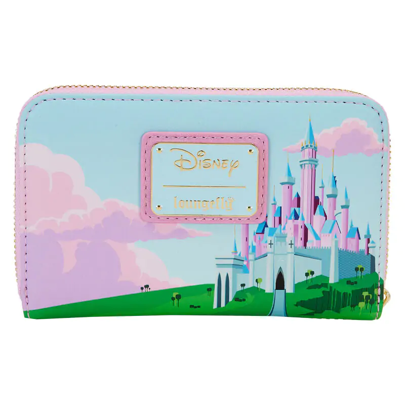 Loungefly Disney Sleeping Beauty Castle Three Good Fairies Stained Glass peňaženka produktová fotografia