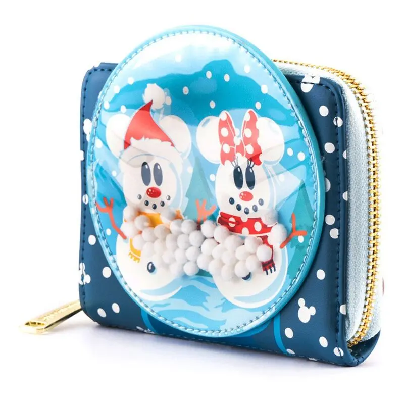 Disney by Loungefly Peňaženka Snowman Minnie & Mickey Snow Globe termékfotó