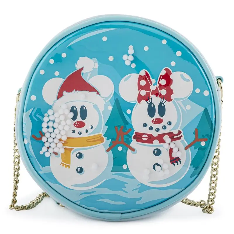 Disney by Loungefly Krížová taška Snowman Minnie & Mickey Snow Globe termékfotó