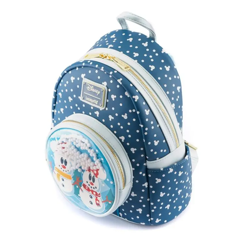 Disney by Loungefly Ruksak Snowman Minnie & Mickey Snow Globe produktová fotografia