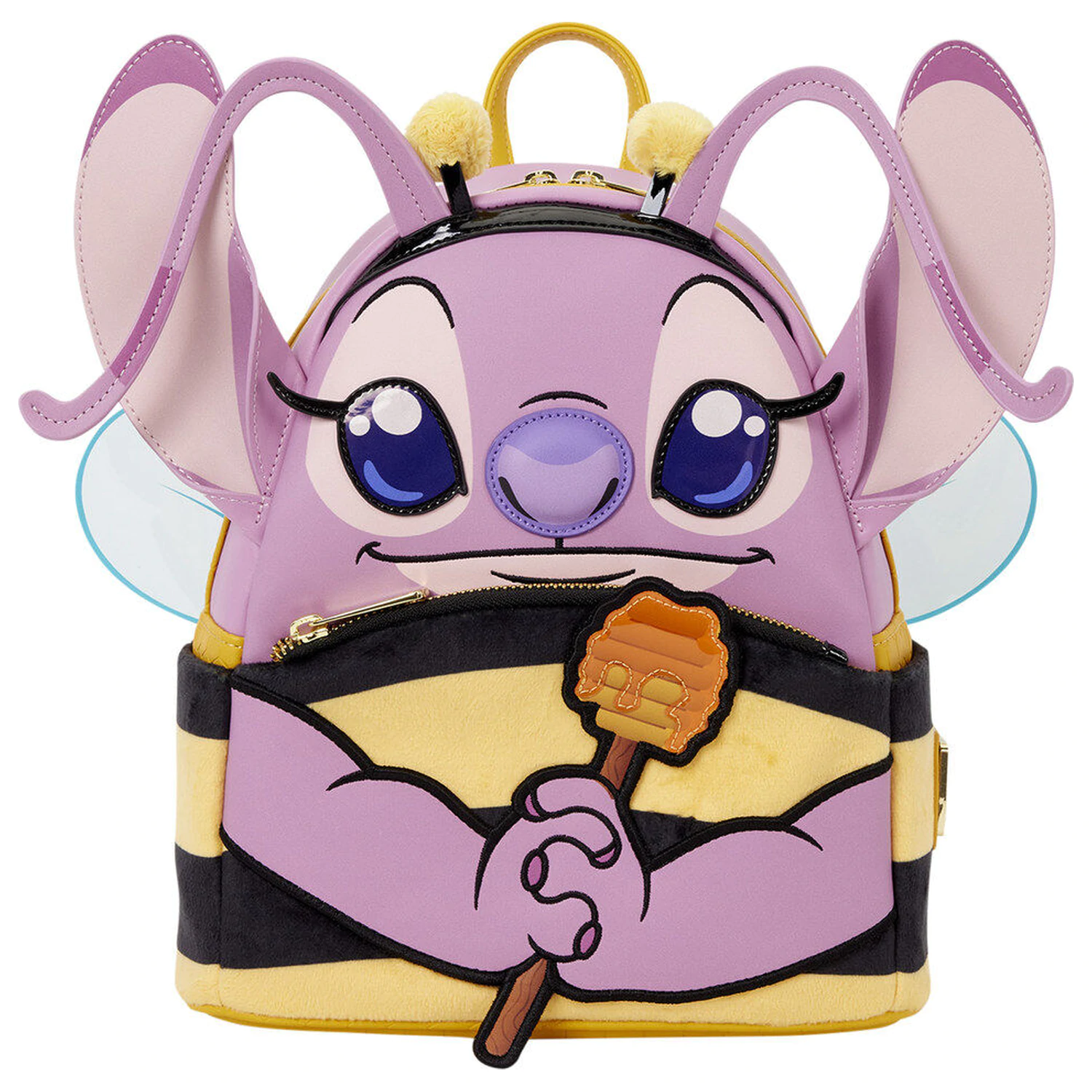 Loungefly Disney Stitch Angel Bumblebee batoh 26cm produktová fotografia