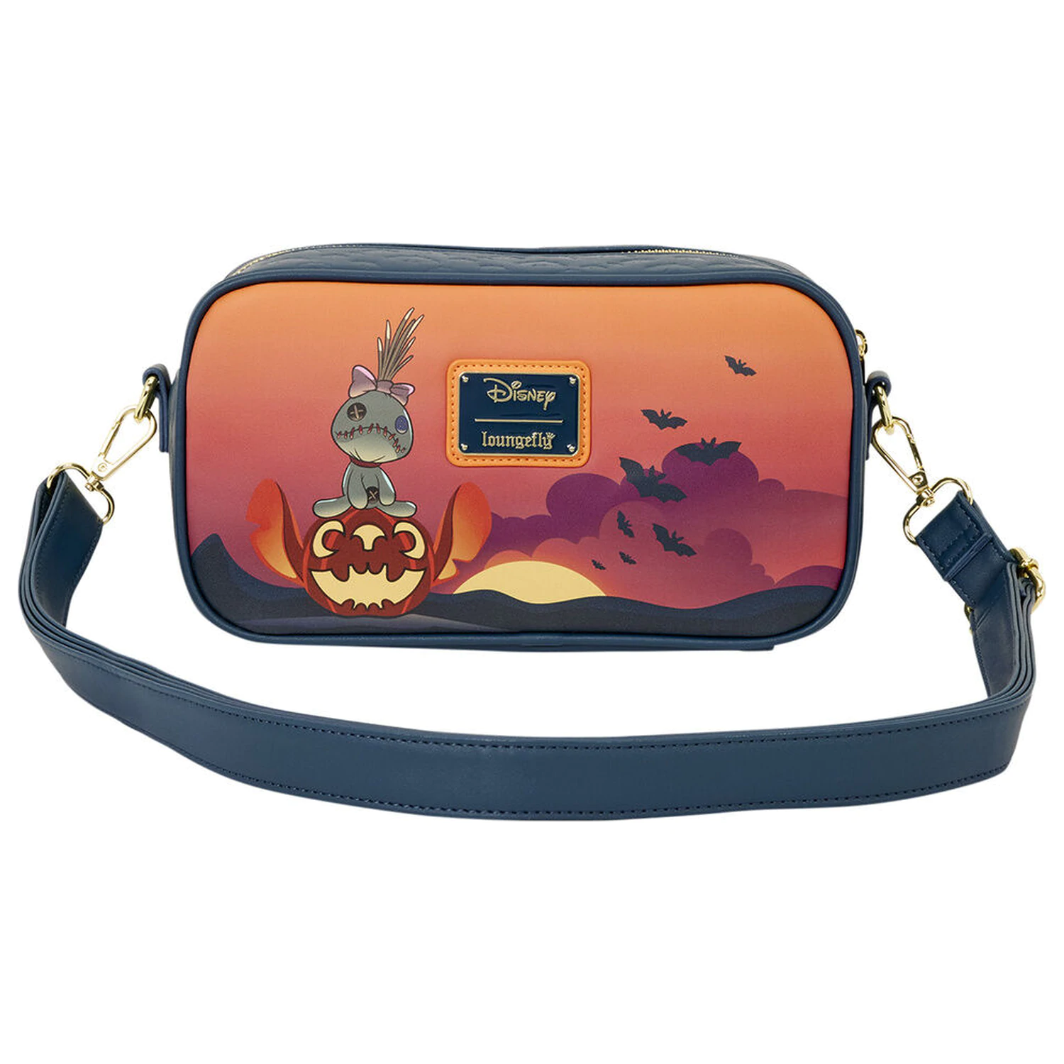 Loungefly Disney Stitch Halloween Angel & Stitch taška cez rameno produktová fotografia