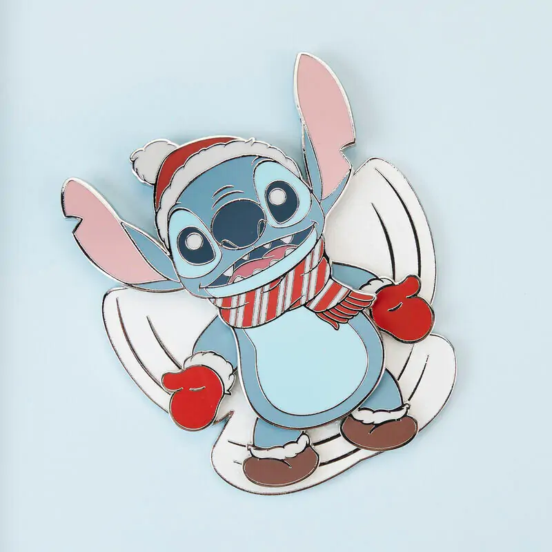 Loungefly Disney Stitch Holiday Snow Angel Odznak produktová fotografia