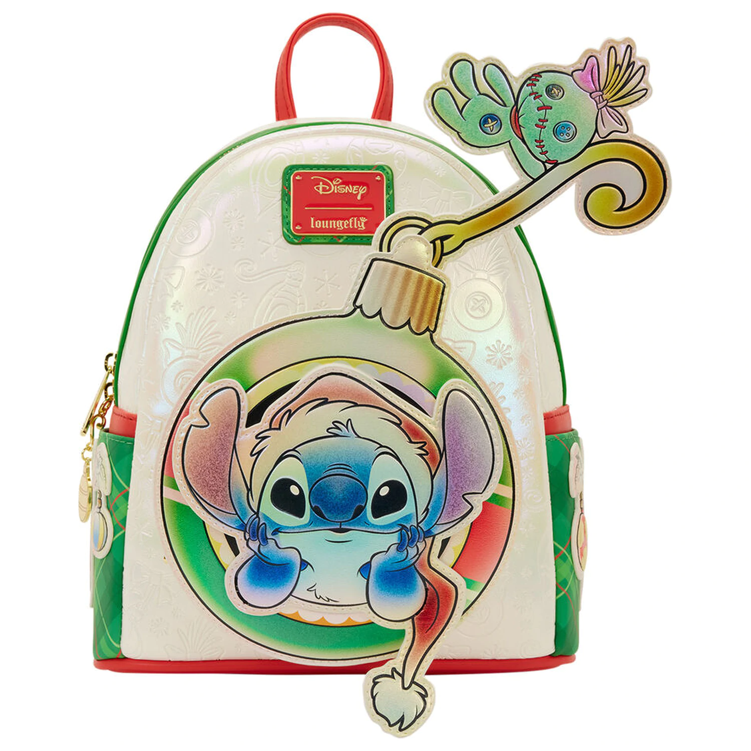 Loungefly Disney Stitch Holiday ruksak 26 cm produktová fotografia