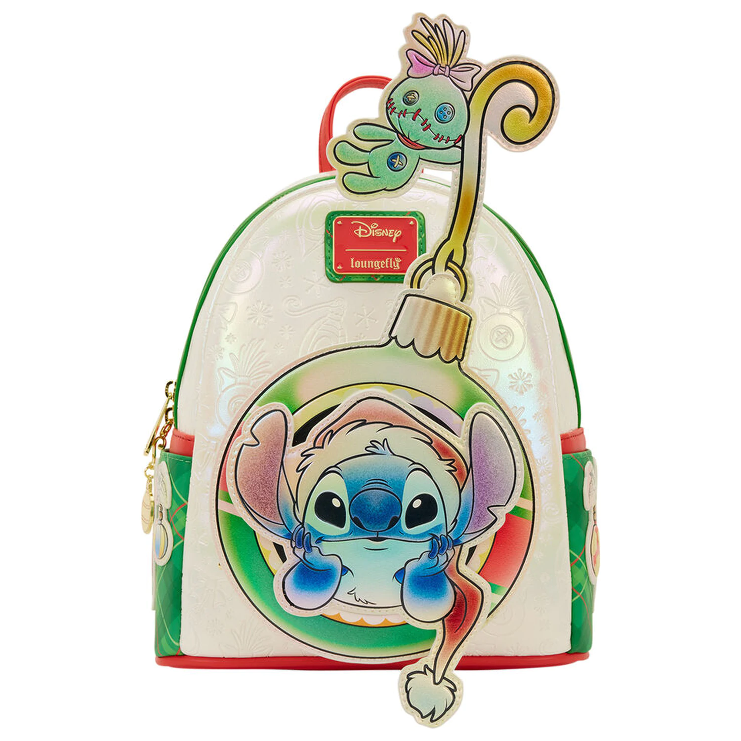 Loungefly Disney Stitch Holiday ruksak 26 cm produktová fotografia