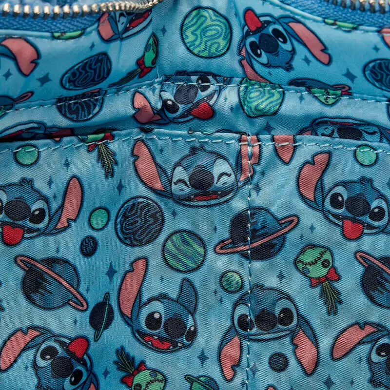 Loungefly Disney Stitch plyšová tote taška s vreckom na mince produktová fotografia