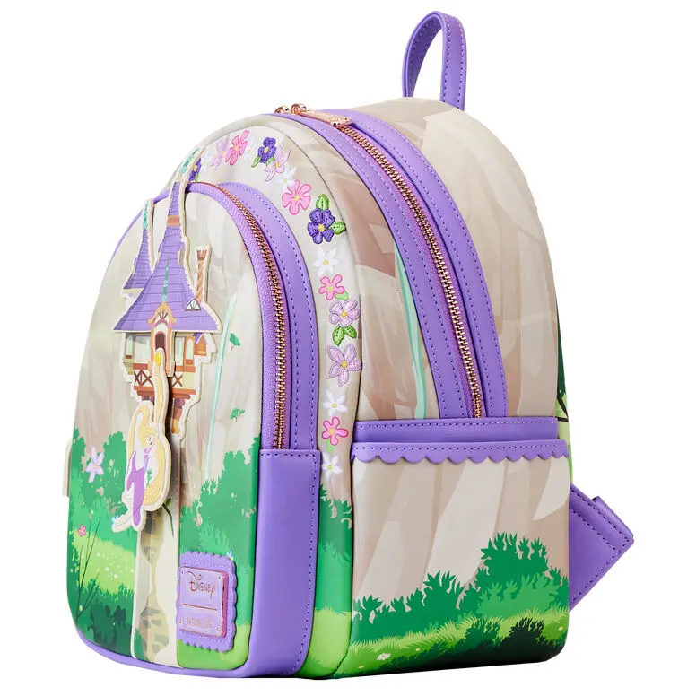 Loungefly Disney Tangled Rapunzel Swinging from the Tower ruksak 28cm produktová fotografia