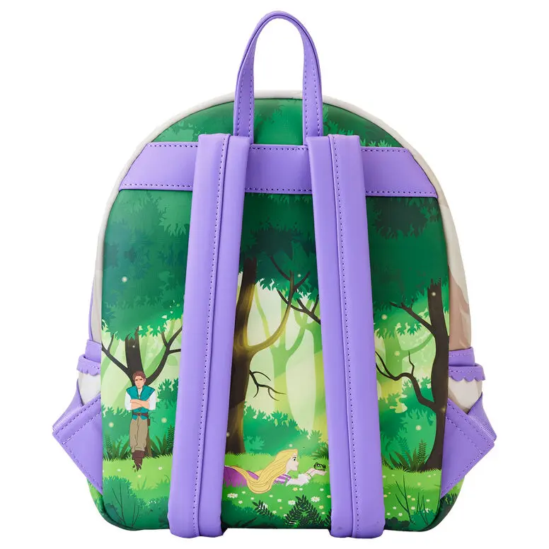 Loungefly Disney Tangled Rapunzel Swinging from the Tower ruksak 28cm produktová fotografia