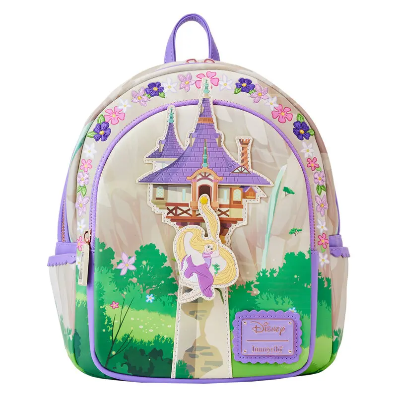 Loungefly Disney Tangled Rapunzel Swinging from the Tower ruksak 28cm produktová fotografia