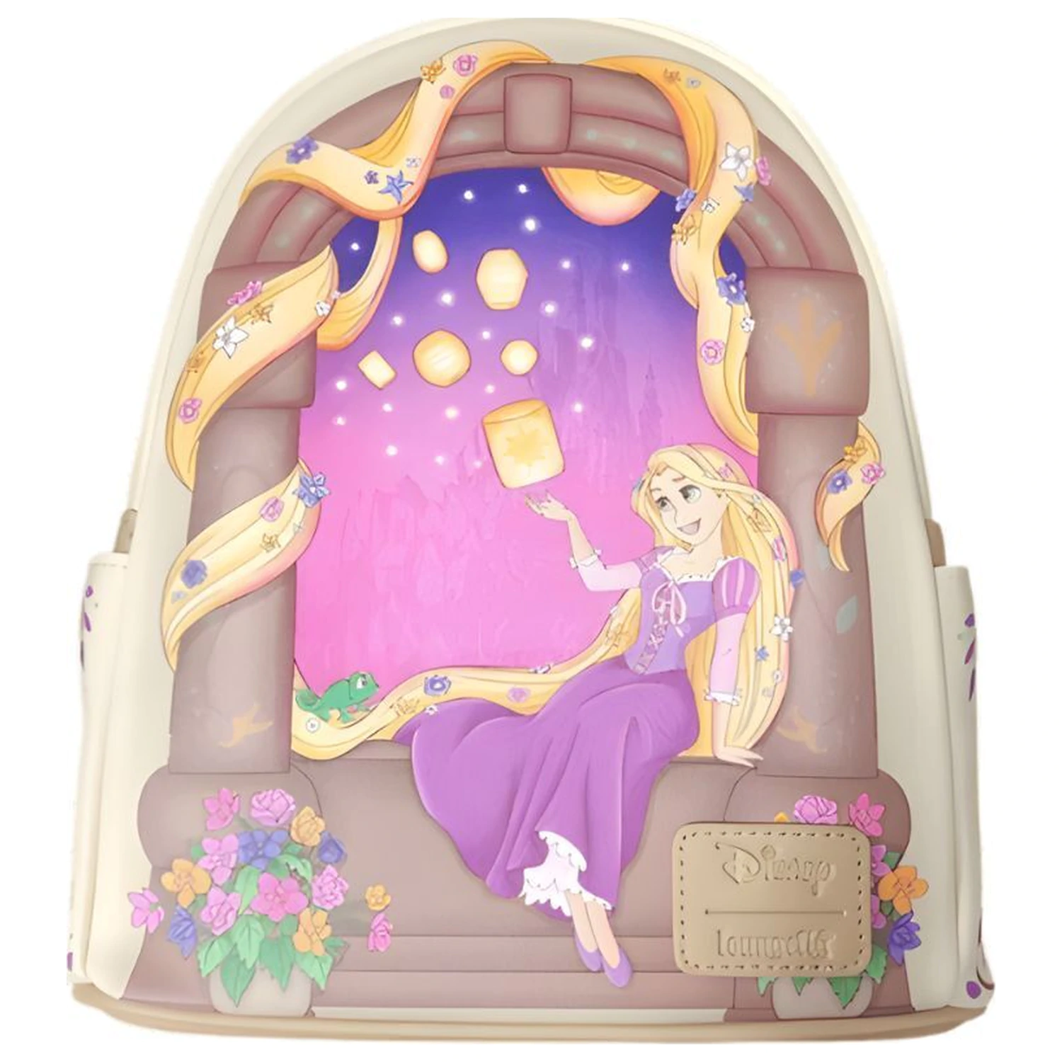 Loungefly Disney Tangled Rapunzel With Lanterns Scene ruksak 26cm produktová fotografia