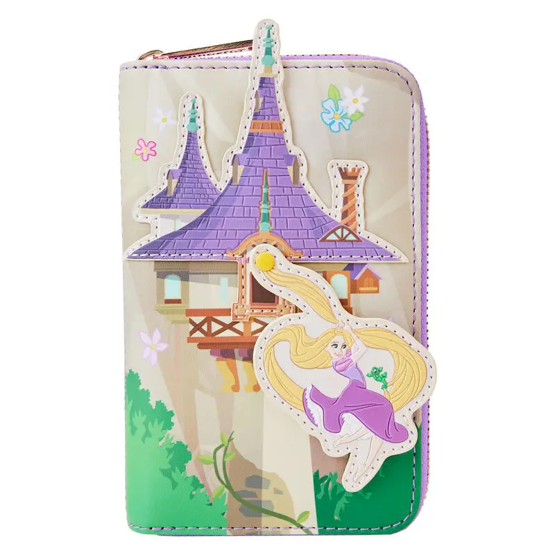 Loungefly Disney Tangled Rapunzel Swinging from the Tower peňaženka produktová fotografia