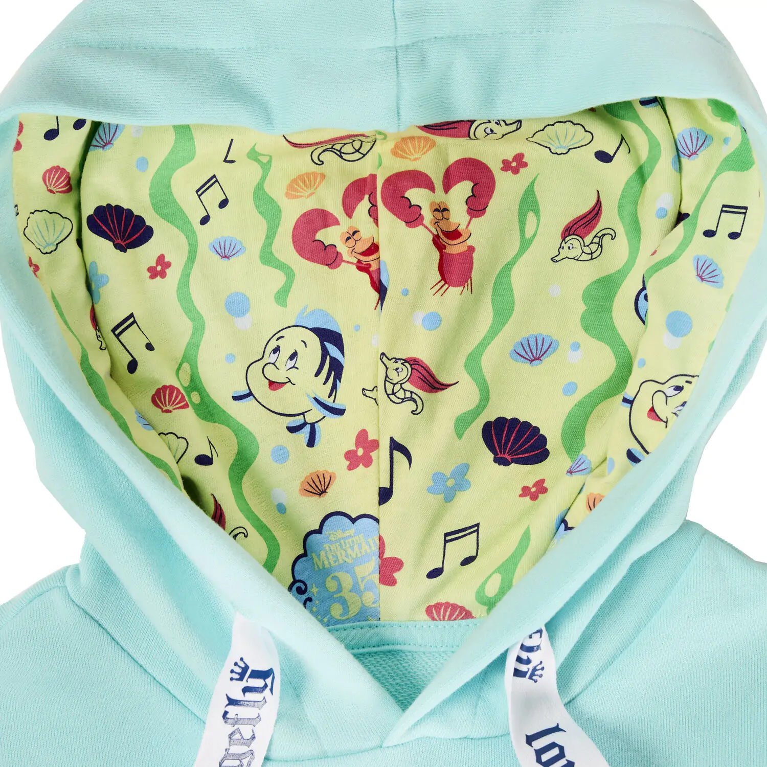 Loungefly Disney The Little Mermaid 35th Anniversary mikina s kapucňou produktová fotografia