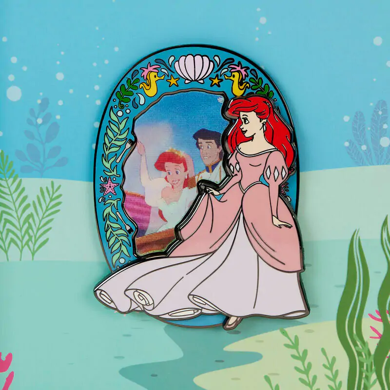 Loungefly Disney The Little Mermaid Ariel Odznak produktová fotografia