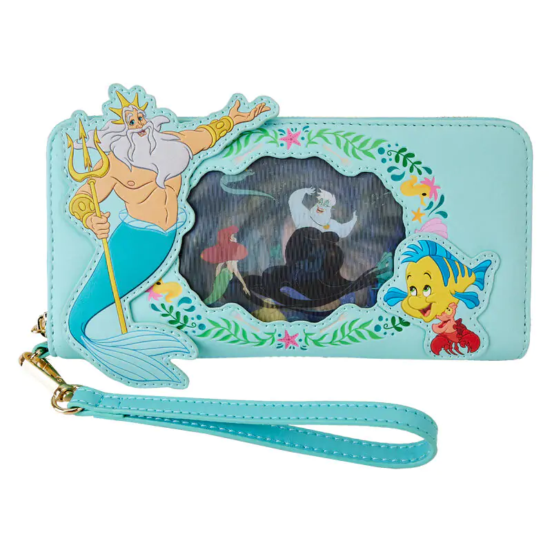 Loungefly Disney The Little Mermaid Ariel Princess Lenticular peňaženka produktová fotografia