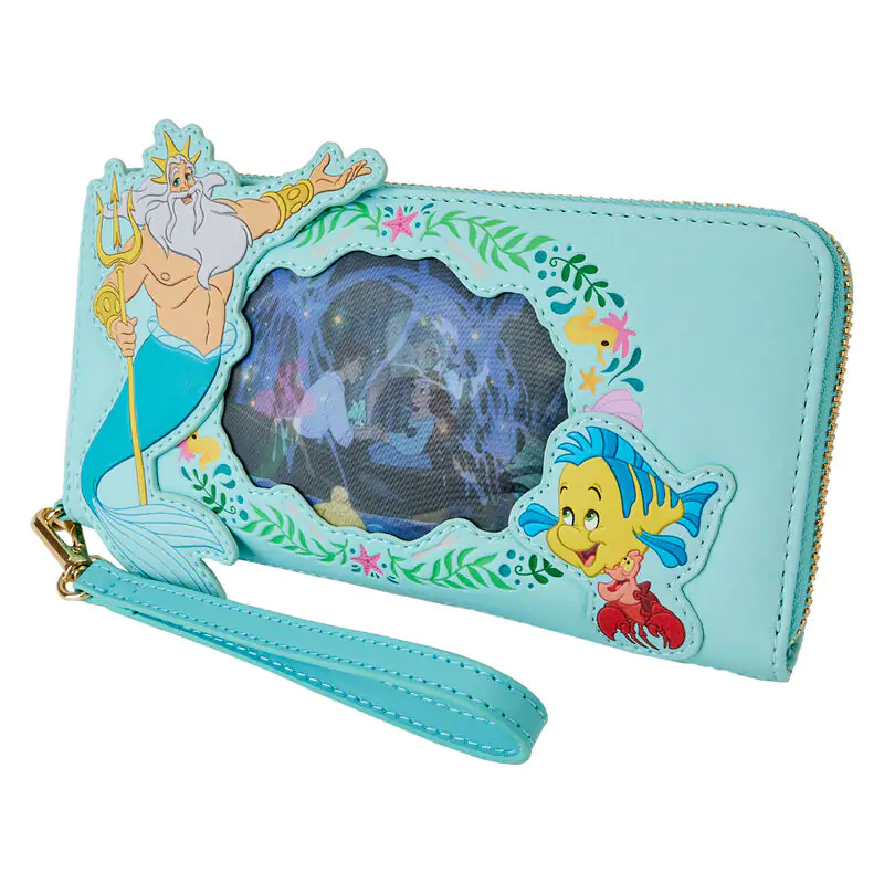 Loungefly Disney The Little Mermaid Ariel Princess Lenticular peňaženka produktová fotografia