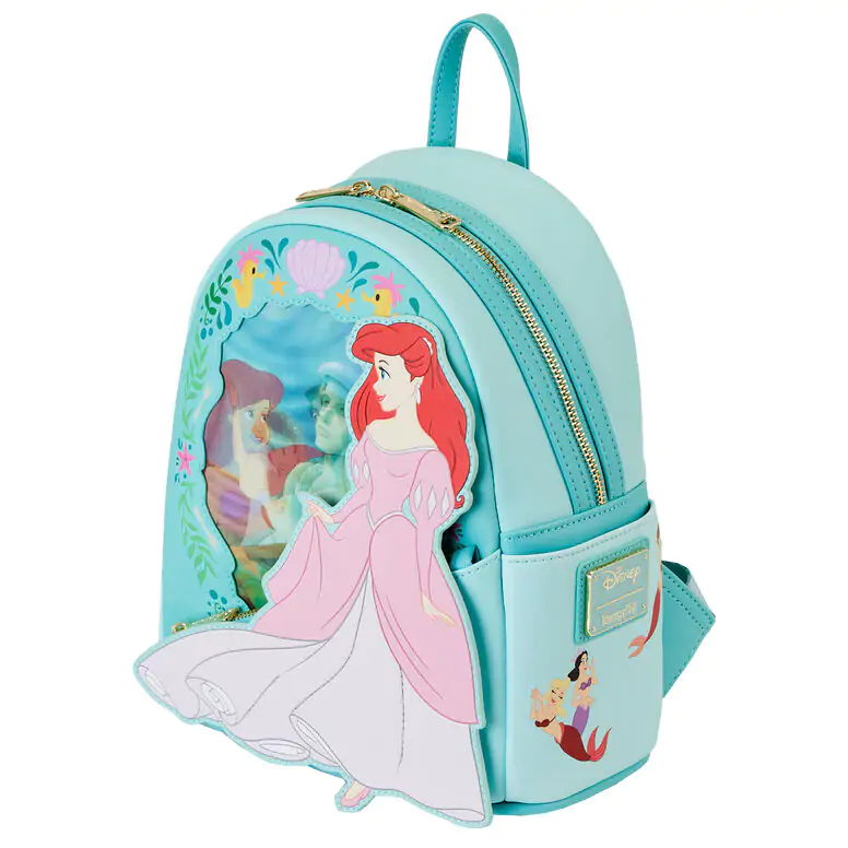 Loungefly Disney The Little Mermaid Ariel Princess Lenticular ruksak 26 cm produktová fotografia