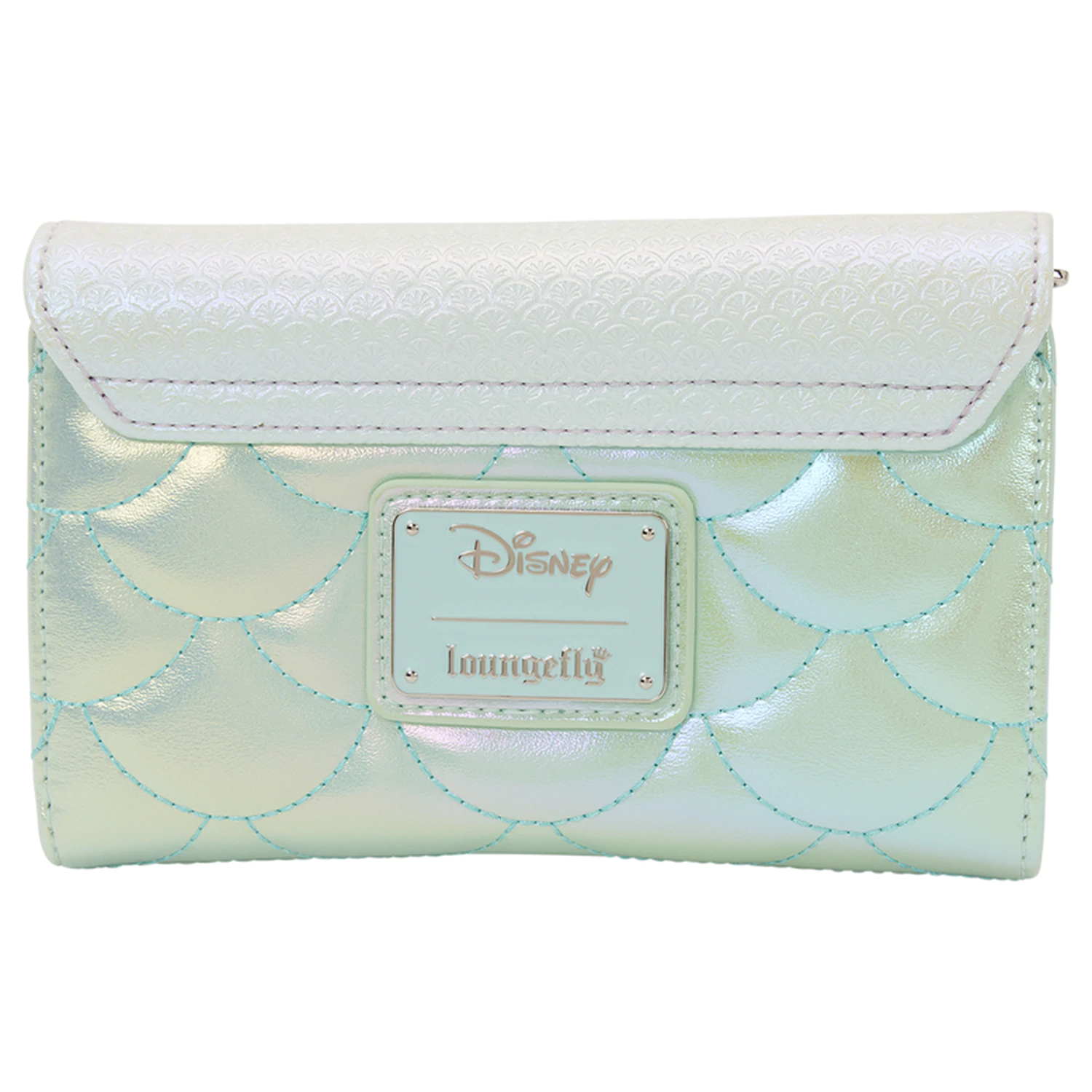 Loungefly Disney The Little Mermaid Iridescent Pearl príklopková peňaženka produktová fotografia