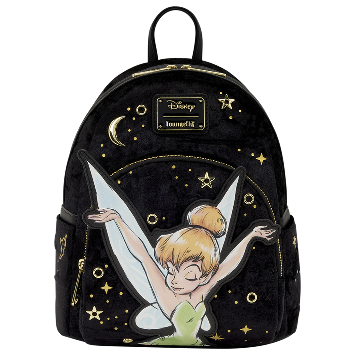 Loungefly Disney Tinker Bell Pixie Dust Zamatový ruksak 26 cm produktová fotografia