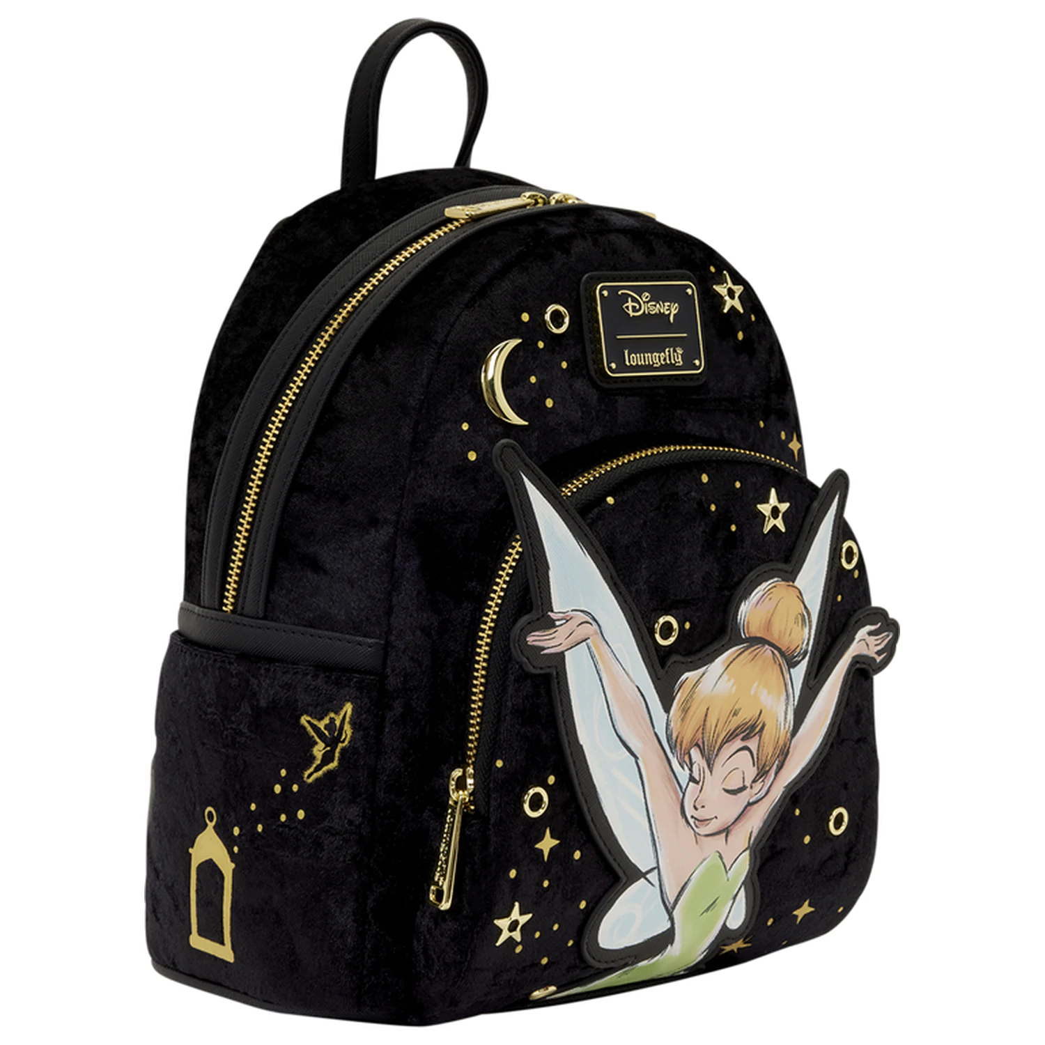 Loungefly Disney Tinker Bell Pixie Dust Zamatový ruksak 26 cm produktová fotografia