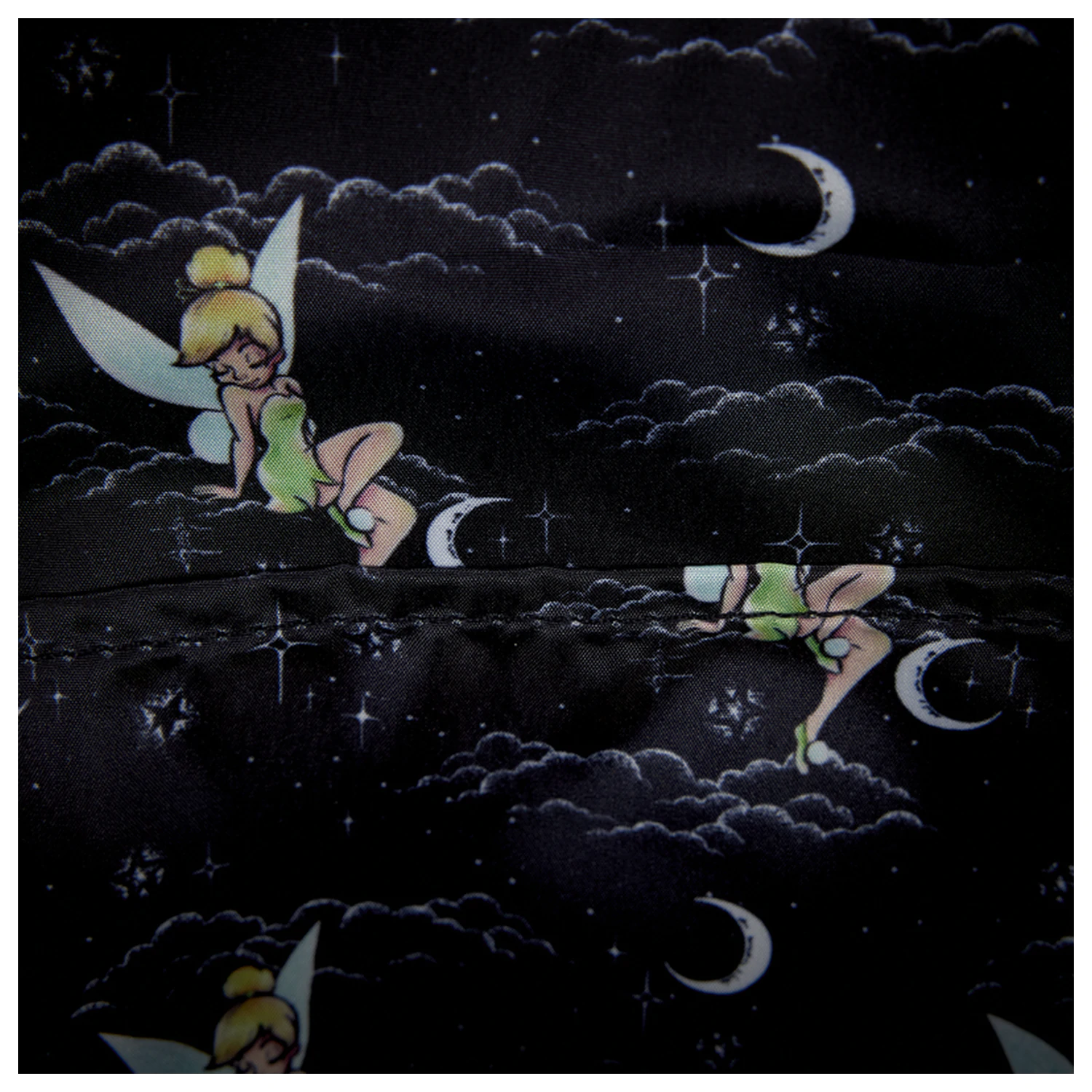 Loungefly Disney Tinker Bell Pixie Dust Zamatový ruksak 26 cm produktová fotografia