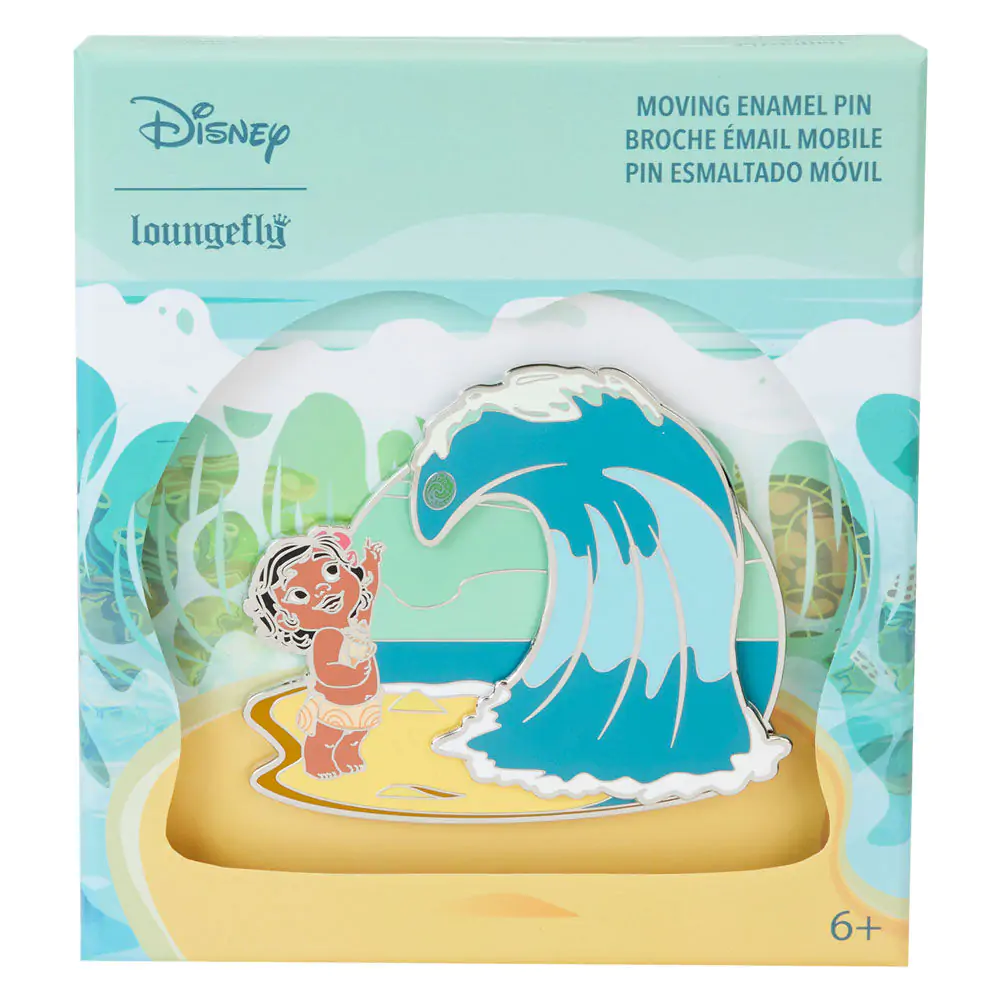 Loungefly Disney Vaiana Moana Ocean Waves pin termékfotó