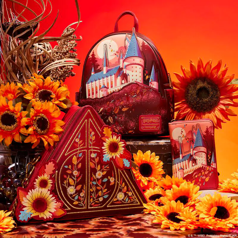 Loungefly Harry Potter Hogwarts Fall Leaves peňaženka produktová fotografia