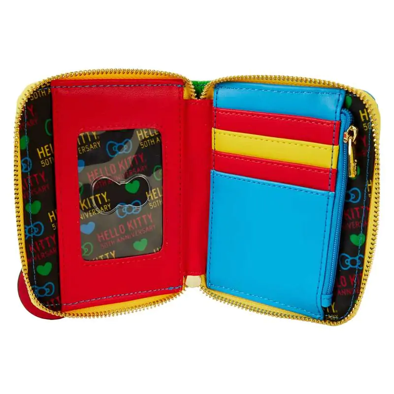 Loungefly Hello Kitty 50th Anniversary peňaženka produktová fotografia