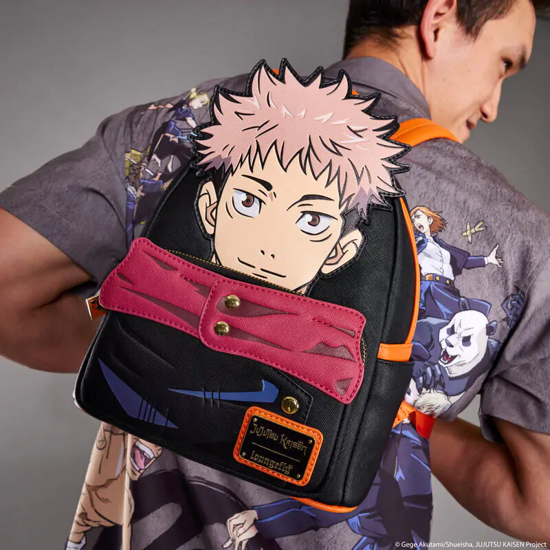 Loungefly Jujutsu Kaisen Yuji Itadori backpack 26cm termékfotó