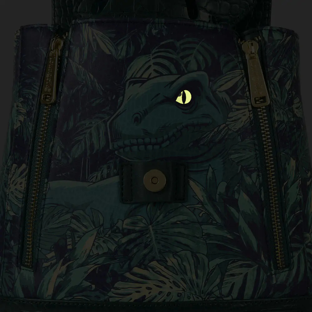 Loungefly Jurassic World Velociraptor ruksak 26cm produktová fotografia