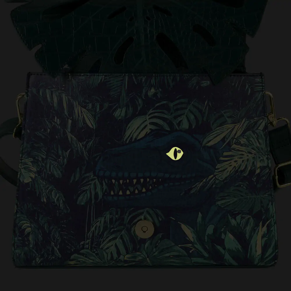 Loungefly Jurassic World Velociraptor taška cez rameno produktová fotografia