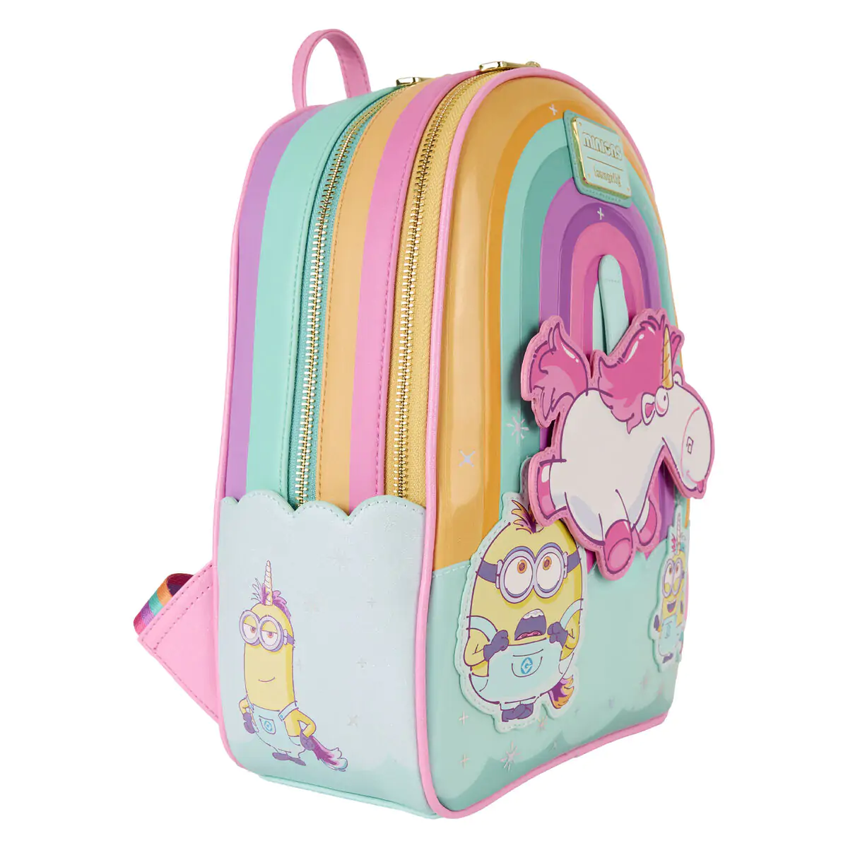 Loungefly Minions Fluffy Unicorn ruksak 30 cm produktová fotografia