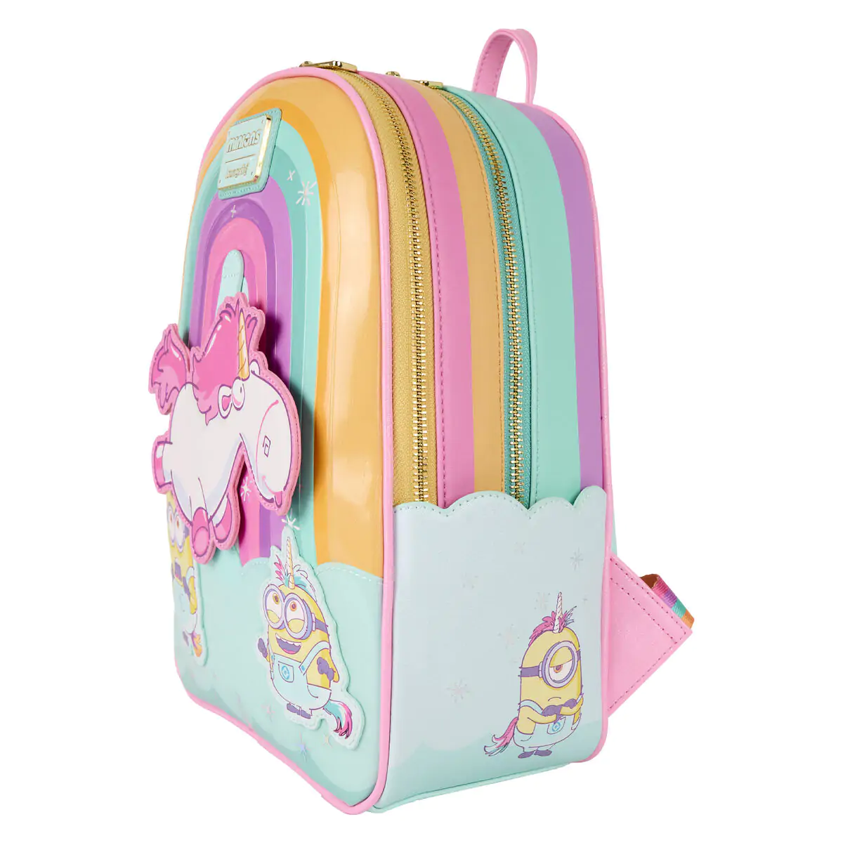 Loungefly Minions Fluffy Unicorn ruksak 30 cm produktová fotografia