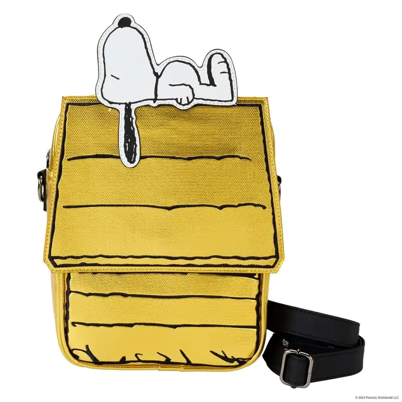 Loungefly Peanuts 75. výročie Spiaceho psa Snoopyho crossbody kabelka termékfotó