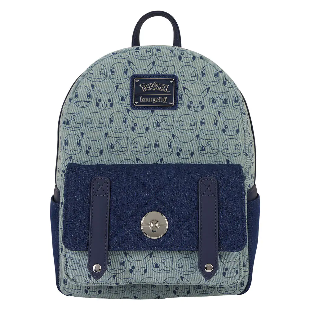 Loungefly Pokemon Denim ruksak 29 cm produktová fotografia