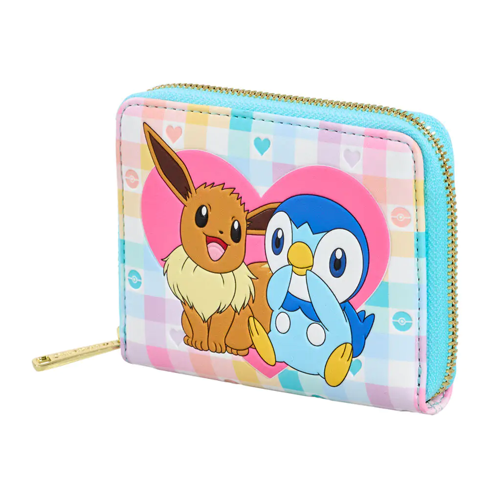 Pokemon Piplup and Eevee Friends peňaženka produktová fotografia