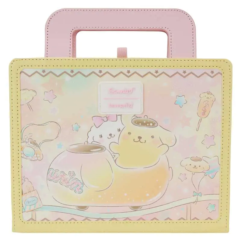 Loungefly Sanrio Carnival Pompompurin & Macarron poznámkový blok 15 cm termékfotó