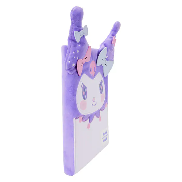 Loungefly Sanrio Kuromi plyšový diár produktová fotografia
