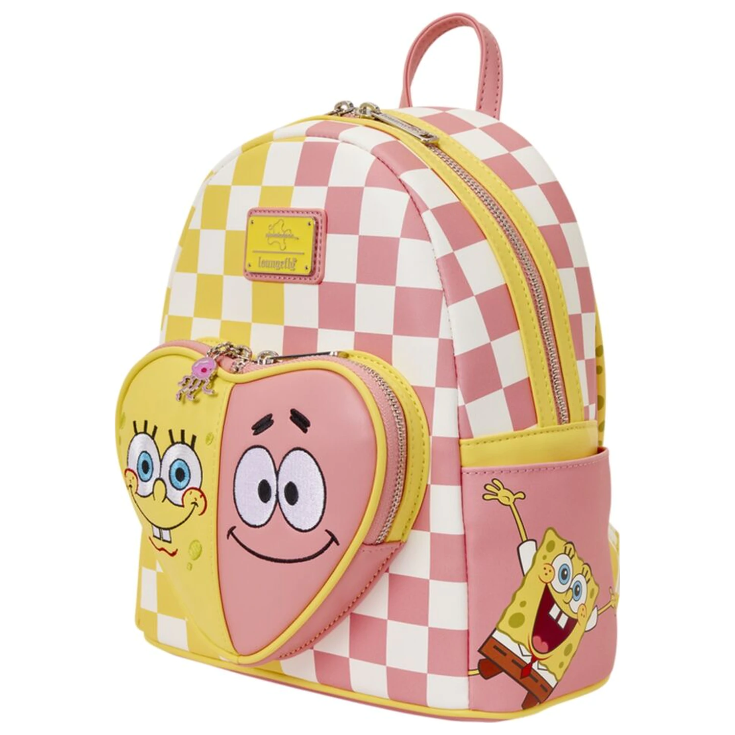 Loungefly SpongeBob SquarePants & Patrick Star Kockovaný batoh 26 cm produktová fotografia