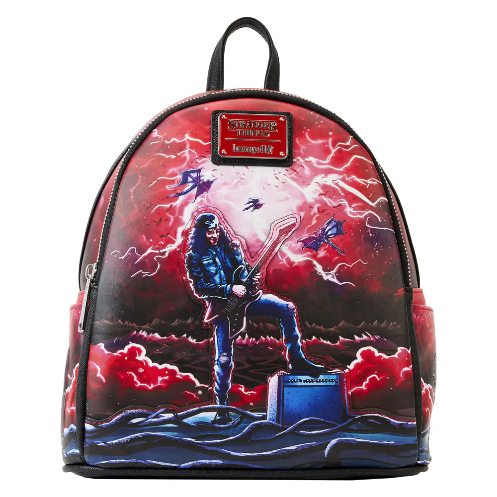 Loungefly Stranger Things Eddie Munson ruksak 26cm produktová fotografia
