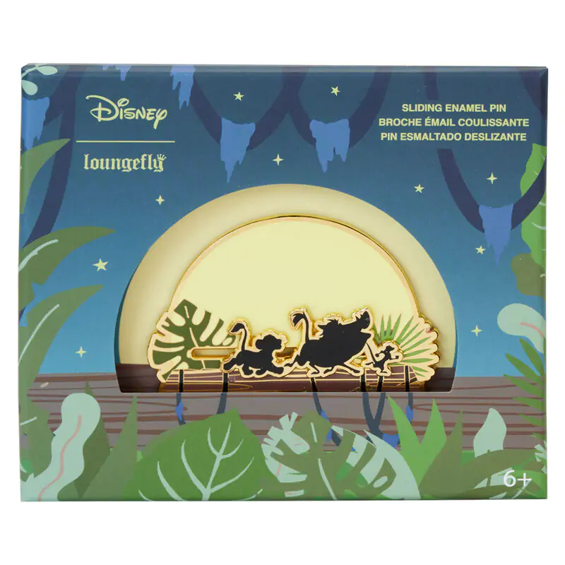 Loungefly Disney The Lion King 30th Anniversary Hakuna Matata odznak produktová fotografia