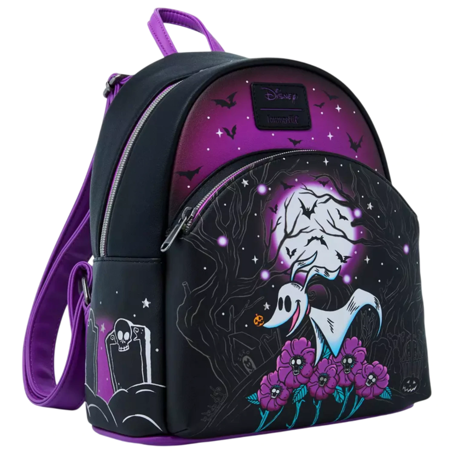 Loungefly The Nightmare Before Christmas Zero Moon Doodle ruksak produktová fotografia
