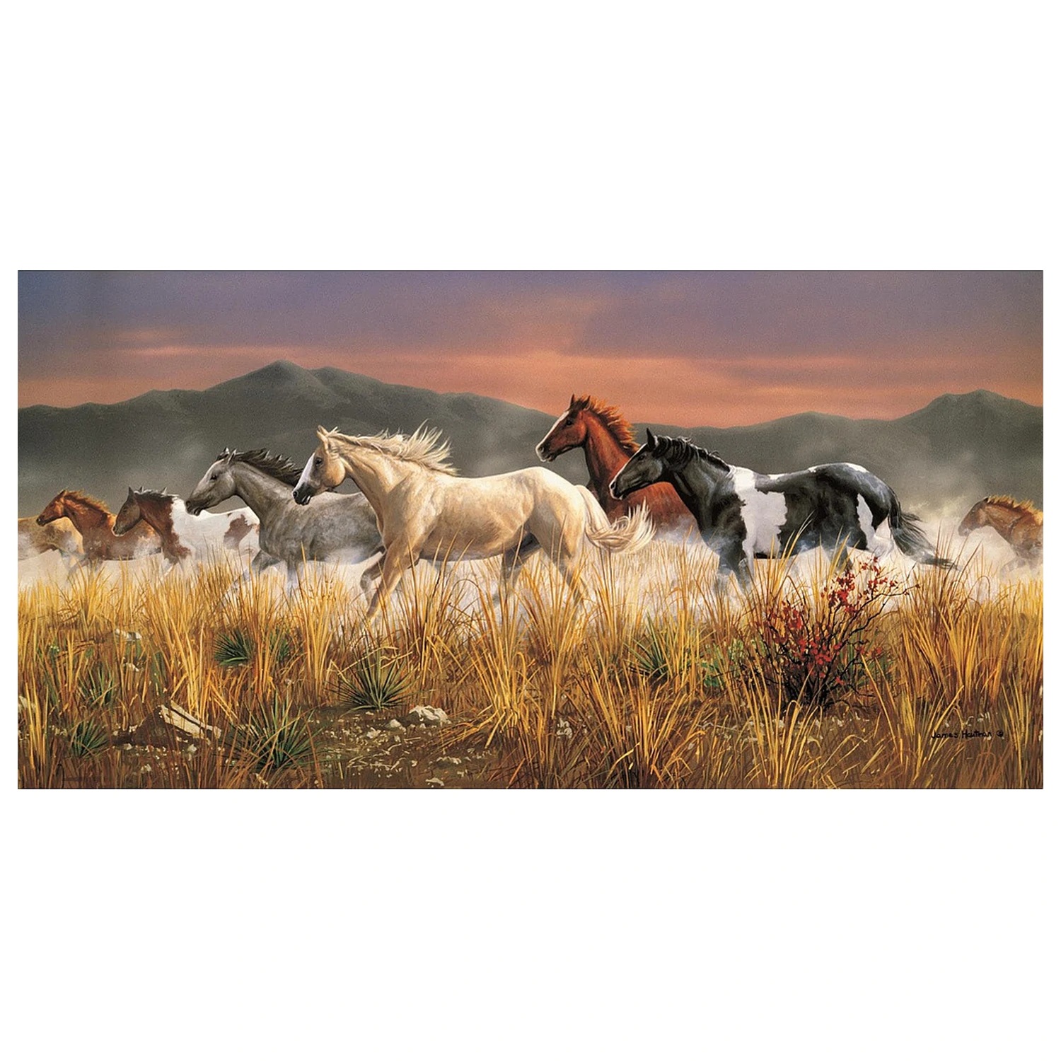 Rider Band of Thunder 13200-dielne puzzle produktová fotografia