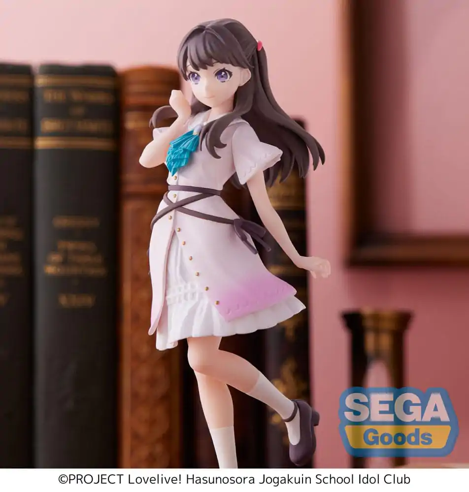 Love Live! Hasu no Sora Jogakuin School Idol Club PVC Socha Desktop x Decorate Collections Megumi Fujishima 17 cm produktová fotografia