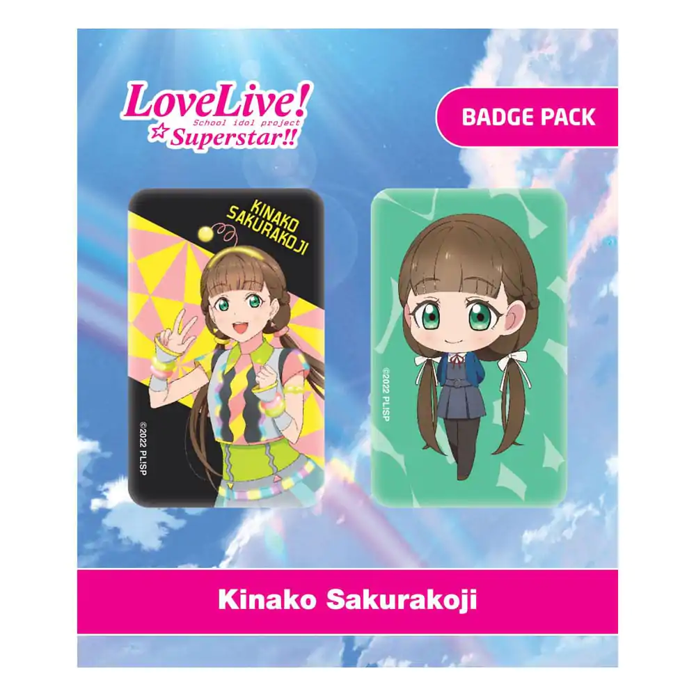 Love Live! Pin Badges 2-balenie Kinako Sakurakoji termékfotó