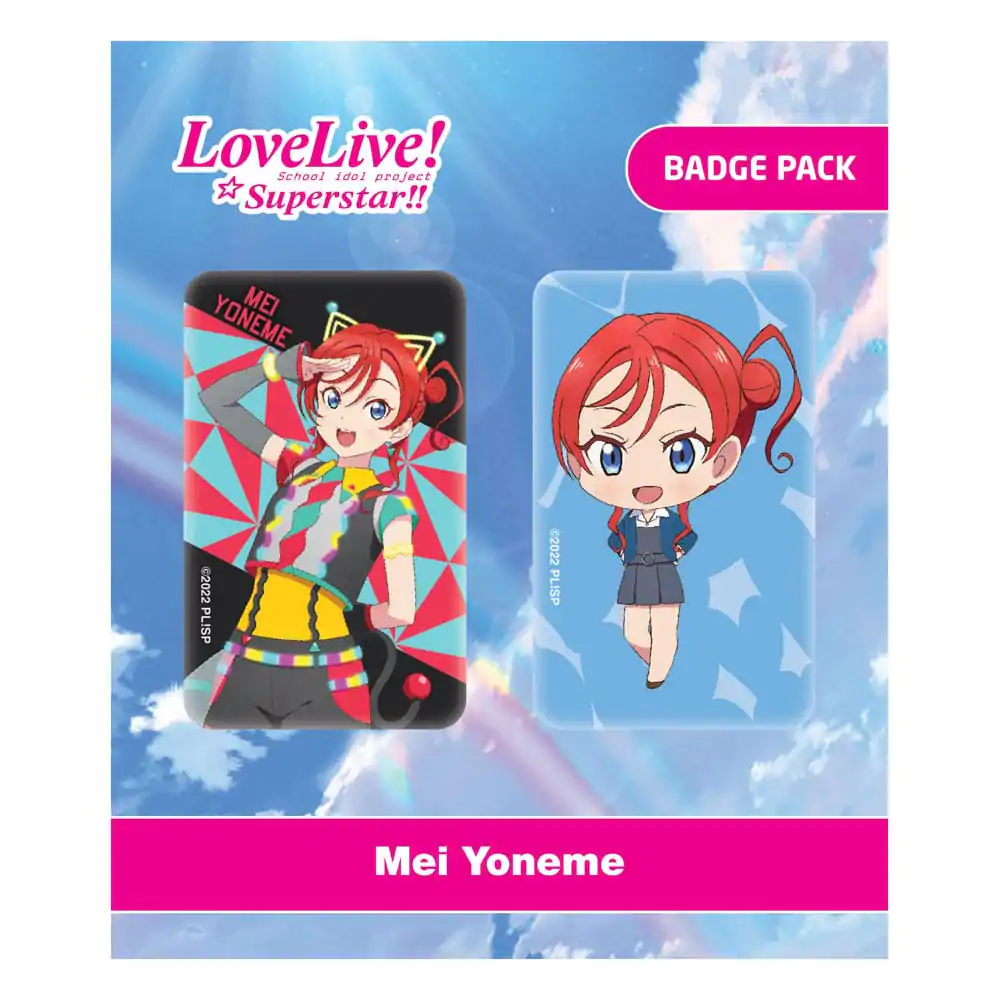 Love Live! 2-balenie odznakov Mei Yoneme produktová fotografia