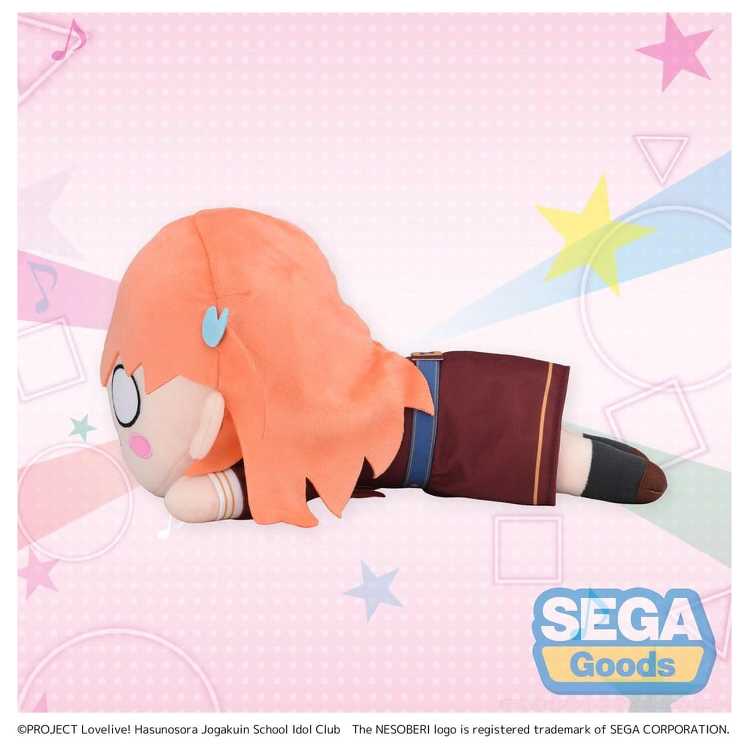 Love Live! Nesoberi (Lay-Down) Plyšová figúrka Hinoshita Kaho Zimná Uniforma (M) 16 cm produktová fotografia