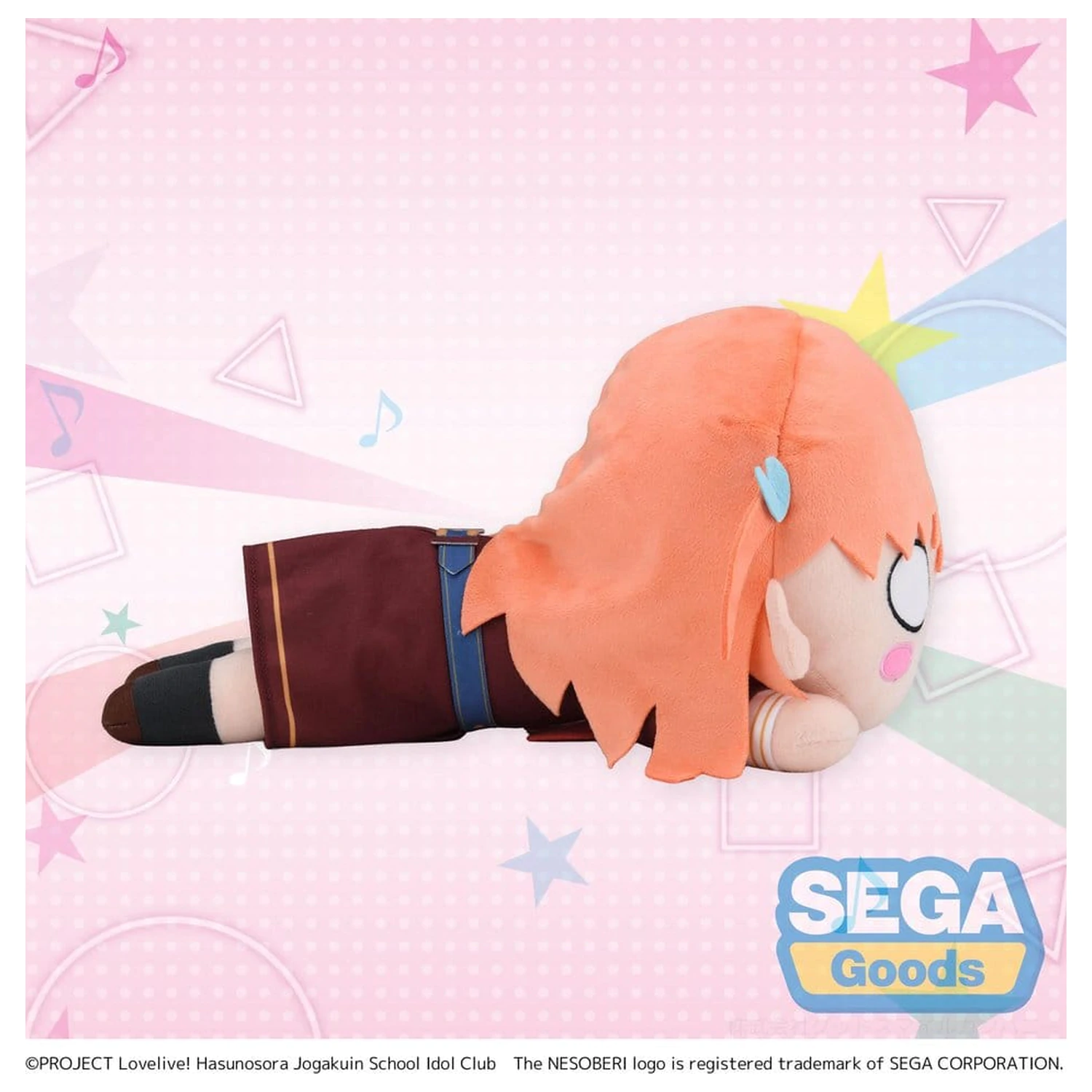 Love Live! Nesoberi (Lay-Down) Plyšová figúrka Hinoshita Kaho Zimná Uniforma (M) 16 cm produktová fotografia