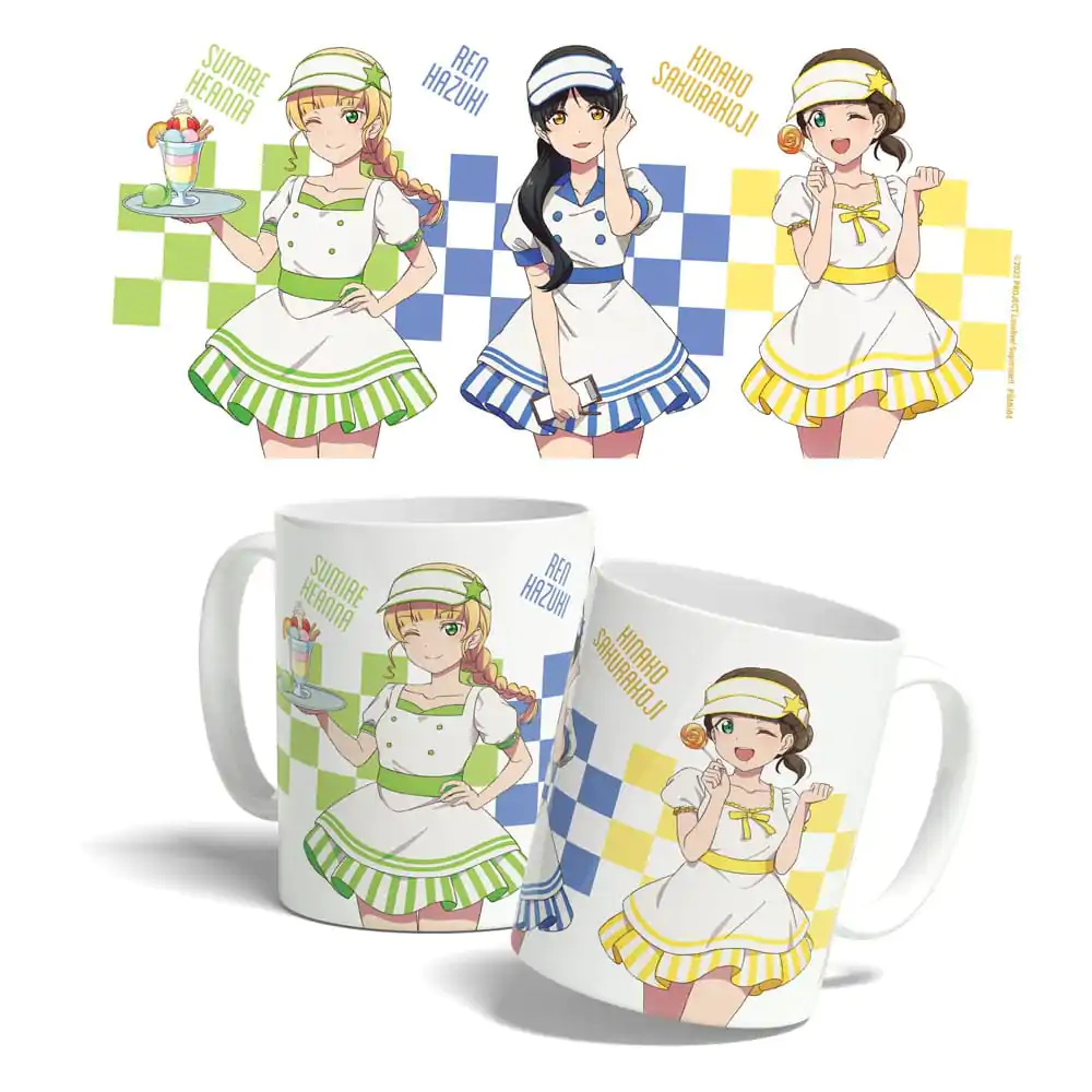 Love Live! Superstar!! Hrnček American Diner Sumire, Ren, Kinako 325 ml termékfotó