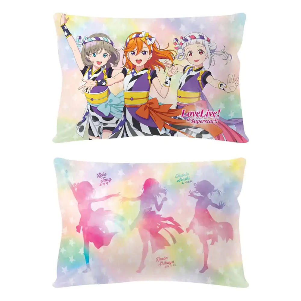 Love Live! Superstar!! Pillow Vankúš Keke, Kanon, Chisato 50 x 35 cm termékfotó